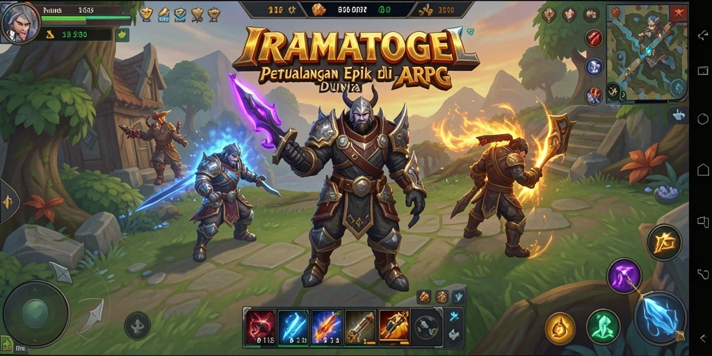 Gameplay seru di dunia fantasi IRAMATOGEL.