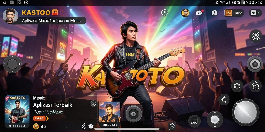 Screenshot gameplay KASTOTO menampilkan antarmuka yang menarik dan mudah digunakan.
