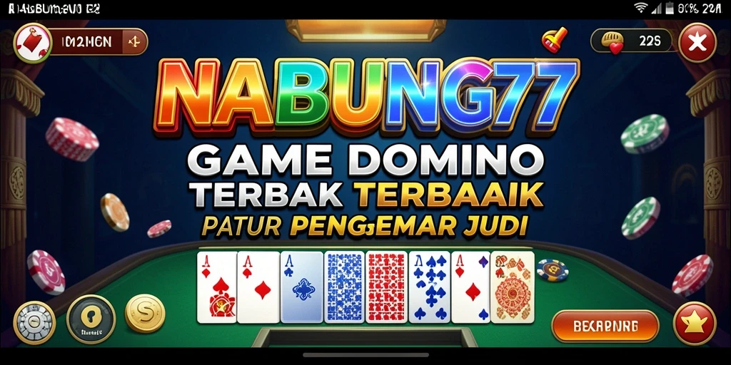 Tampilan gameplay seru dari NABUNG77 yang klasik dan modern.